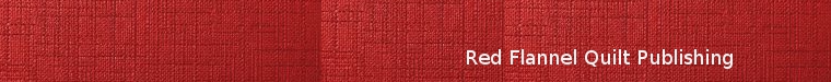 Red Flannel Quilt Banner